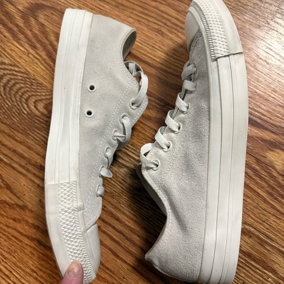 Converse Low Top Suede Shoes - Picture 2 of 11
